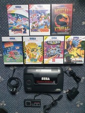 console sega master system 2 e 8 jogos (sônico integrado) comprar usado  Enviando para Brazil
