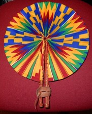 Hand fan african for sale  OXFORD