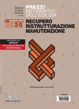 Prezzario dei recupero usato  Milano