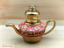 Pequena lâmpada mágica/óleo em forma de metal-5cm-Garrafa de perfume/perfume colecionável vintage, usado comprar usado  Enviando para Brazil