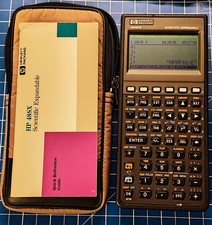 Calculatrice vintage hewlett d'occasion  Lyon III