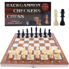 Chess wooden set for sale  WORCESTER