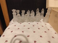 Schachfiguren glas gebraucht kaufen  Görlitz