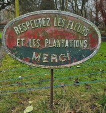 Panneau jardin aluminium d'occasion  Baisieux