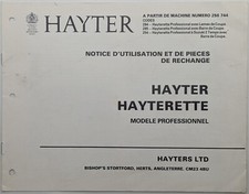 Original hayter hayterette for sale Original hayter hayterette for sale  BOURNEMOUTH