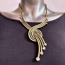 Statement gold metal for sale  EASTBOURNE