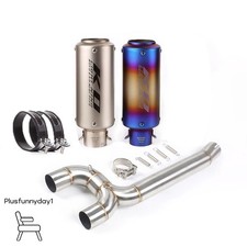 Ponta de silenciador de tubos de escape elo médio para Yamaha FZ6N FZ6S FZ6 2004-2011 comprar usado  Enviando para Brazil