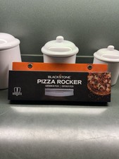 Usado, Blackstone 5890 balancim de pizza de aço inoxidável 14" cortador de pizza com tampa de lâmina novo na caixa comprar usado  Enviando para Brazil