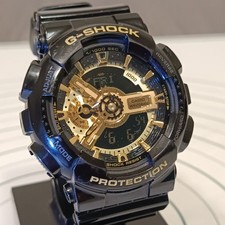 Relógio Casio G-Shock GA-110GB-1AJF masculino ouro preto analógico digital 51mm perfeito estado  comprar usado  Enviando para Brazil
