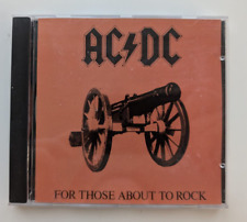 AC/DC – For Those About To Rock CD remasterizado reedição Atlantic – CD 11111 comprar usado  Enviando para Brazil