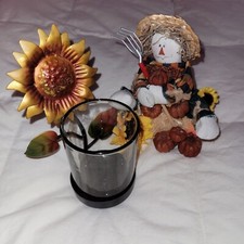 Metal sunflower glass for sale  Aitkin