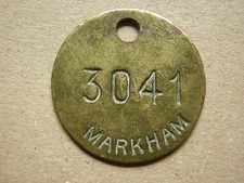 Brass pit token for sale  TREORCHY