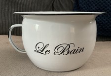 Enamel chamber pot.never for sale  SWADLINCOTE