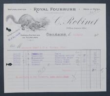 Invoice 1923 fur d'occasion  Expédié en Belgium