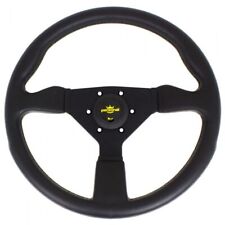 Volante de poliuretano Personal Grinta 350mm com raios pretos comprar usado  Enviando para Brazil