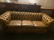 tan leather chesterfield sofa for sale tan leather chesterfield sofa for sale ASHTON-UNDER-LYNE
