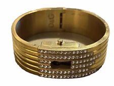 Usado, Relógio Dolce & Gabbana Spy Me pulseira articulada buraco da fechadura com cristais D&G Time comprar usado  Enviando para Brazil