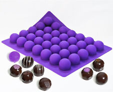 2 trufas feitas. Molde redondo XL de trufa de chocolate, geléia e doces, 35 cavidades comprar usado  Enviando para Brazil