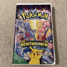 Usado, Pokemon The First Movie Mewtwo Vs. Mew fita de vídeo VHS colecionável 1998 vintage comprar usado  Enviando para Brazil