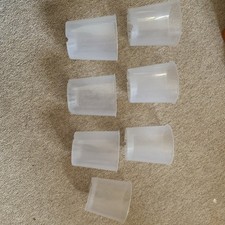 Orchid clear pots for sale  COLCHESTER