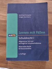 Lernen fällen schuldrecht gebraucht kaufen  Mendig