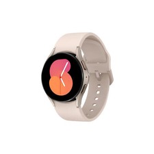 *RESET UNIDADE DE DEMONSTRAÇÃO AO VIVO* SAMSUNG Galaxy Watch 5 | 40mm, prata com pulseira colorida creme comprar usado  Enviando para Brazil