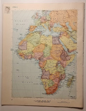 Vintage africa atlas for sale  Audubon