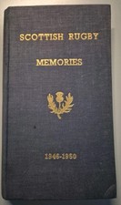 Scottish rugby memories for sale  KIRKLISTON