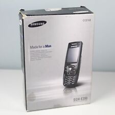 Usado, Raro Vintage Samsung SGH-E390 Telefone Slider GSM 3G Preto Na Caixa Completo comprar usado  Enviando para Brazil