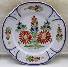 Assiette ancienne faïence d'occasion  Vezin-le-Coquet