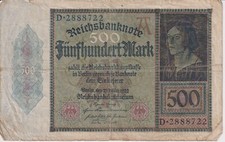 Deutsches reich reichsbanknote gebraucht kaufen  Eilenburg