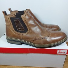Rieker men brown for sale  CHELTENHAM