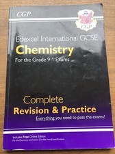 Edexcel igcse chemistry for sale  GODALMING