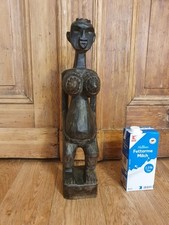Afrikanische holzfigur frau gebraucht kaufen  Berlin