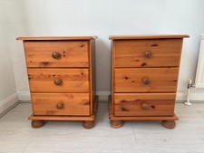 Bedside drawers pair for sale  TETBURY