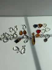Vintage chandelier prisms for sale  Ripley