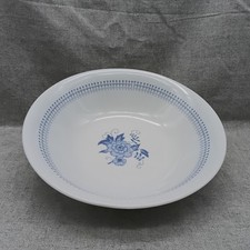Porzellanschüssel weiß blau gebraucht kaufen  Bernstadt