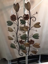 metal flowered art for sale  New Oxford