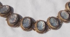 Bracciale cameo vintage usato  Spedire a Italy