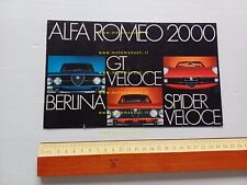 Alfa romeo 2000 usato  Vimodrone