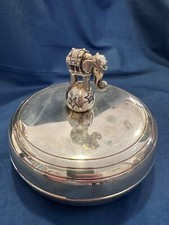 Dose versilbert elefant gebraucht kaufen  Düsseldorf