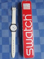 Montre swatch blanche d'occasion  Toulon-