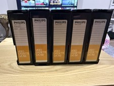 5 X fitas videocassete Philips LVC150. Vídeo cassete LVC 150 comprar usado  Enviando para Brazil