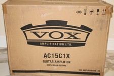 NOVO VOX Custom AC15C1X 15W 1x12 tubo amplificador combo de guitarra preto comprar usado  Enviando para Brazil