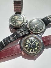Lot montres mécaniques d'occasion  Saint-Pair-sur-Mer