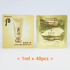 The History of Whoo Gongjinhyang Mi Luxury BB Cream FPS 20 PA++ 1ml x 40pcs comprar usado  Enviando para Brazil