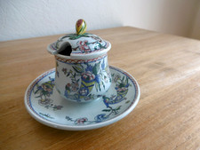 Moutardier faience gien d'occasion Moutardier faience gien d'occasion  Saint-Cyr-en-Val