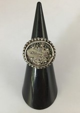 Bague ethnique argent d'occasion  Cergy-