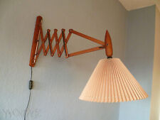 Stylische teak scherenlampe gebraucht kaufen  Minden
