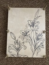 Berstuk wooden flower for sale  CHARD